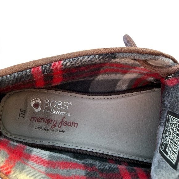 BOBS by Skechers Women’s 7W Memory Foam Flats - Picture 6 of 8